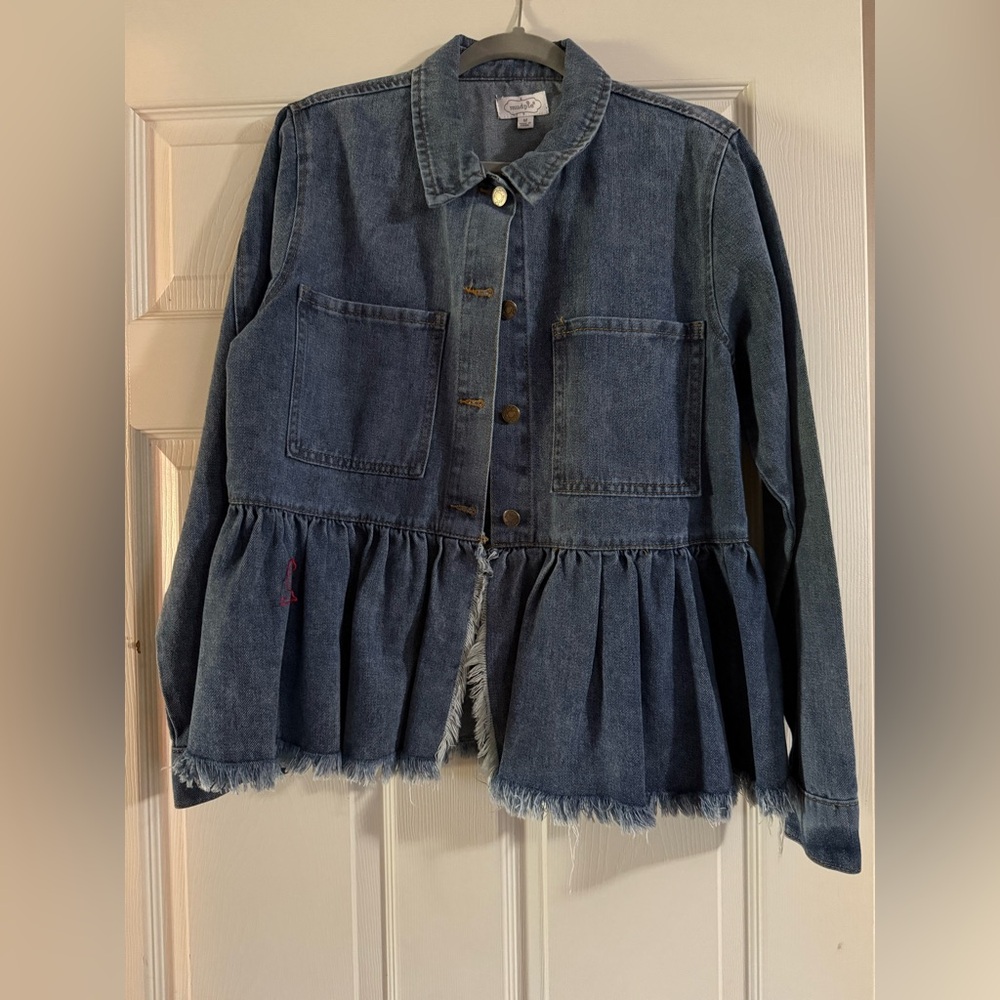 Mud Pie Blue Denim Jacket